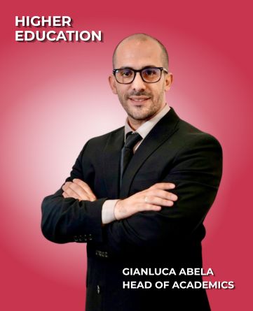 Gianluca Abela - Head of Academics - Higher Education