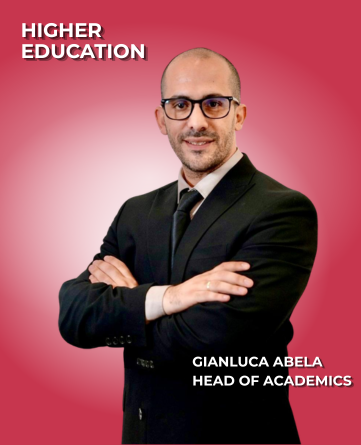 Gianluca Abela - Head of Academics - Higher Education